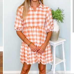Karlie gingham dress